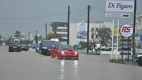 North Cyprus News - Floods in Kyrenia