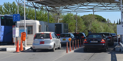 North Cyprus News - Metehan Crossing - from south