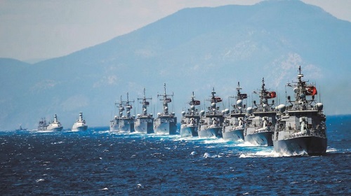 North Cyprus News - Turkish Naval Flotilla