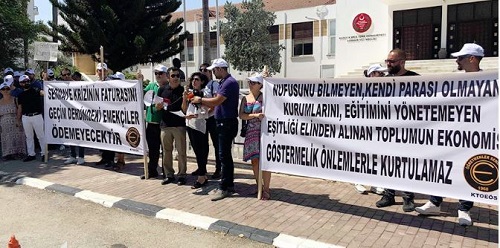 North Cyprus News - Teachers Union Demo