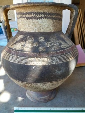 North Cyprus News - Ancient Greek pot - Geometric Period