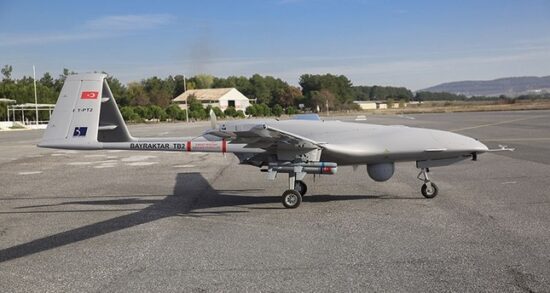 North Cyprus News - Turkish Military Drone - Armed