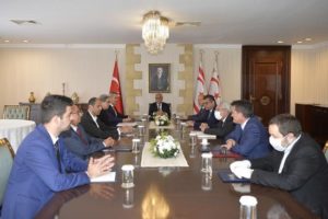 North Cyprus News - Akinci Chairs Cross-Party Meeting