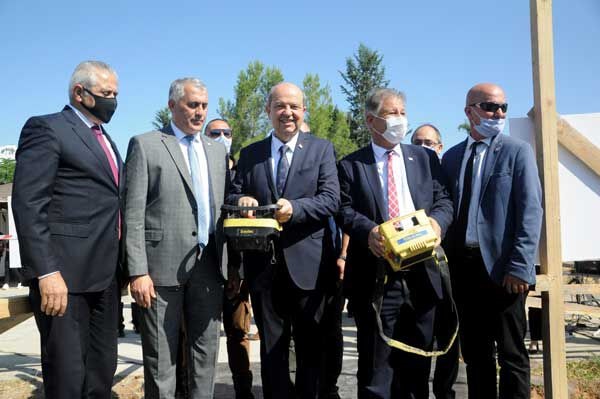 North Cyprus News - Foundation Laying Ceremony - Tatar - Pilli