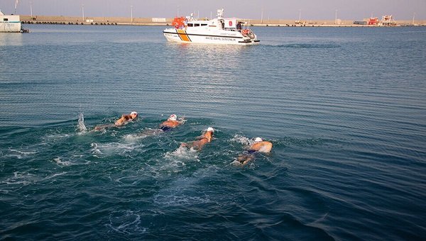 North Cyprus News - Swimming to Mersin - World Peace Day