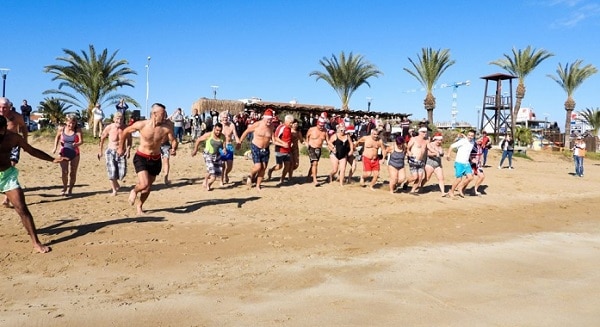 North Cyprus News - Tulips - Annual Christmas Swim