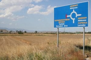 North Cyprus News - UN Buffer Zone athienou