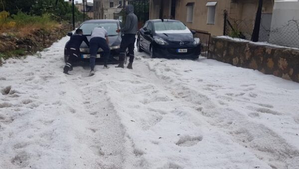 Esentepe - Heavy Hail Storm