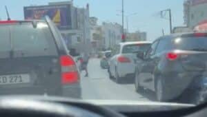 Child selling socks in traffic - Nicosia