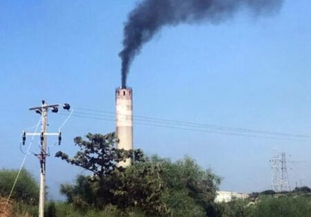 Teknecik Power Plant - smoke