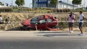 Fatal accident on Nicosia-Guzelyurt main road