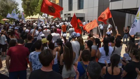 Teachers Union protest - file photo