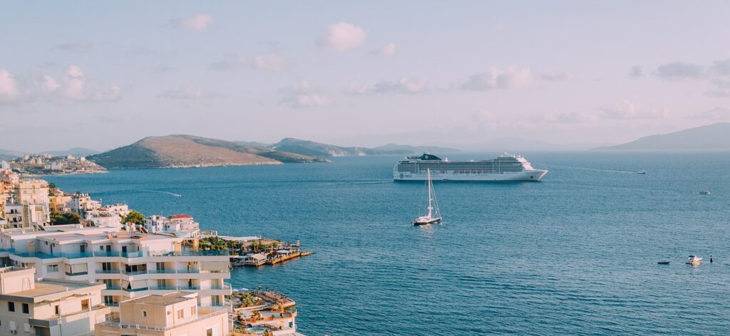 Cruise ship - in Med