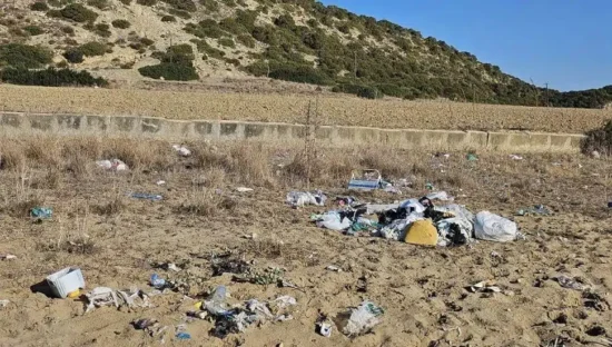 Garbage in Karpaz