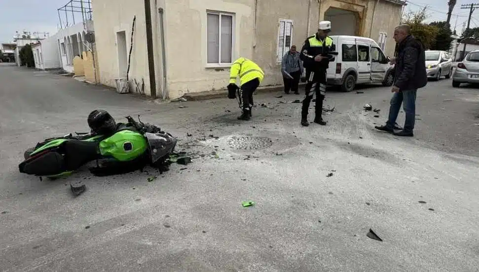 Crash site of Motorcycles in TRNC