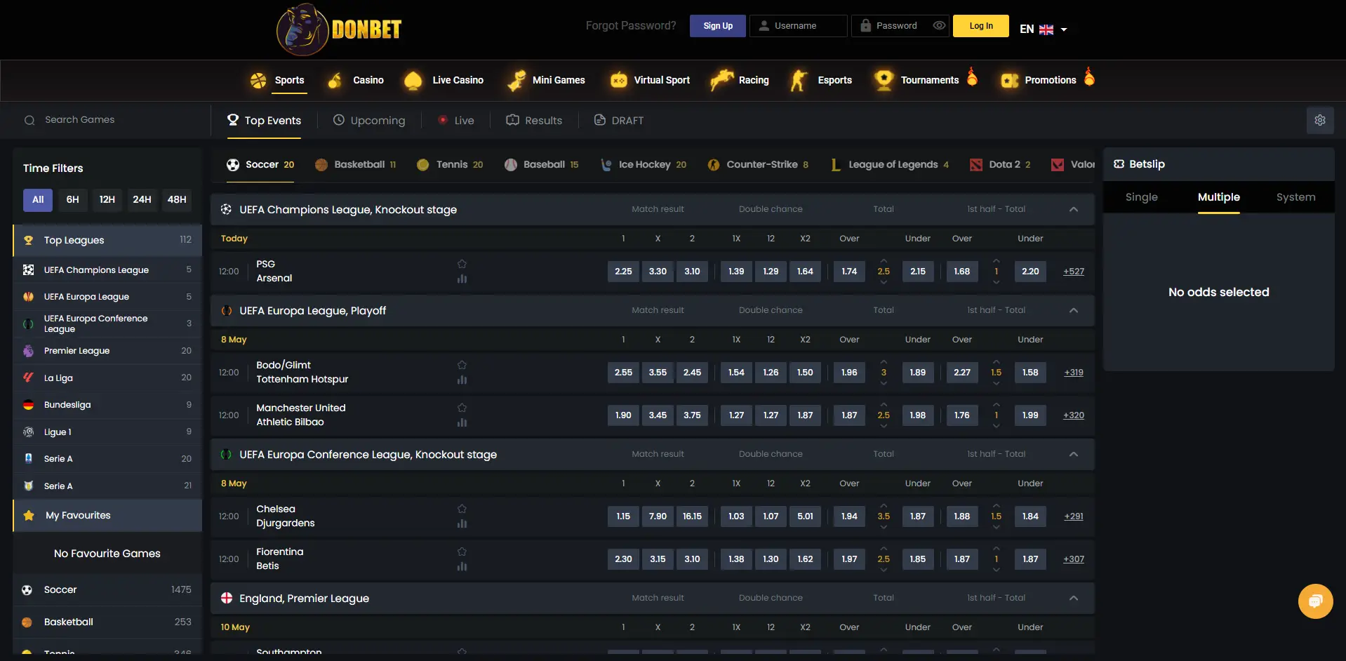 DonBet – Reliable Non GamStop Gambling Site 